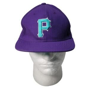 Pittsburgh Pirates MLB Baseball American Needle Snapback Hat Cap Purple & Blue